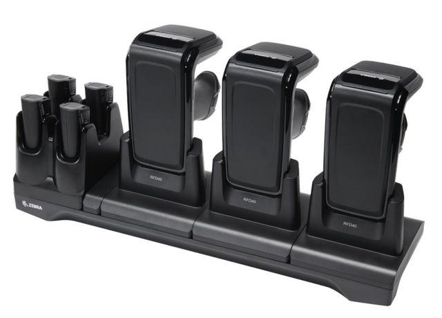 Zebra CRD3S4T-RFD49-UNIV-COM-1R Caricabatterie per dispositivi mobili Lettore R…
