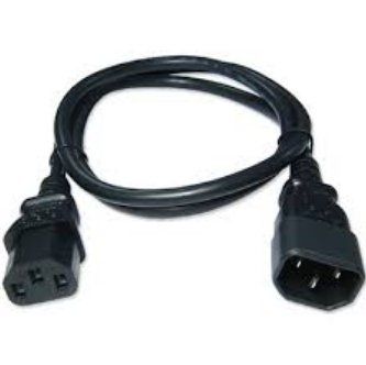 Zebra CS-CAB-IEC-L cavo di alimentazione Nero 1 m Accoppiatore C13 Accoppiatore…