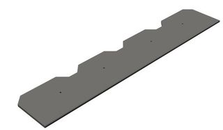 Zebra CS-CAB-SHV-EXT-SS porta accessori Mensola per scaffale