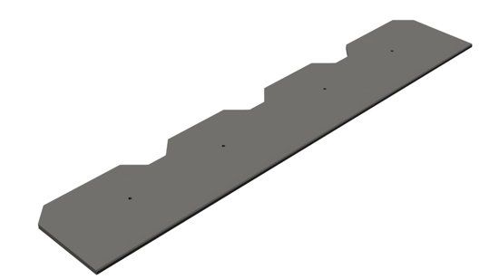 Zebra CS-CAB-SHV-EXT-SS porta accessori Mensola per scaffale