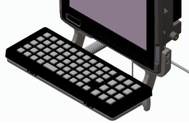 Zebra KT-KYBDTRAY-VC80-R lettero codici a barre e accessori