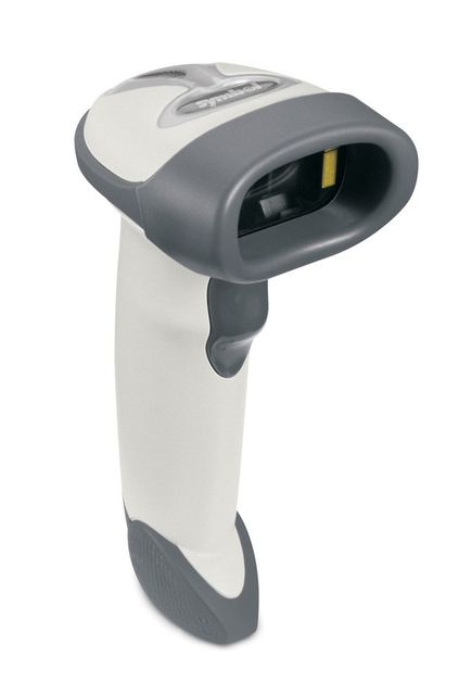 Zebra LS2208-SR20001R Scanner di codici a barre laser bianco 5V USB RS485