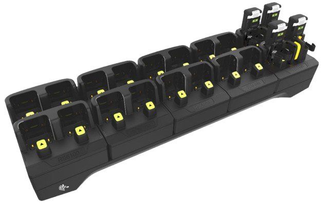 Zebra RS6100 Caricatore per Scanner a Anello con 20 Slot