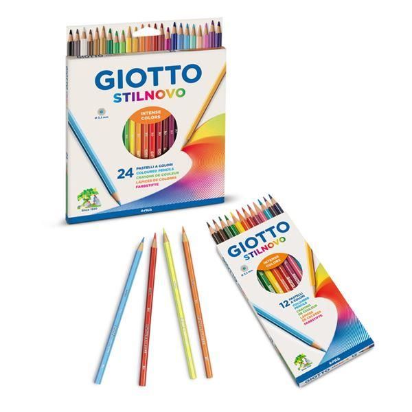 GIOTTO Stilnovo - Pastello colorato - marrone - 3.3 mm (pacchetto di 12)