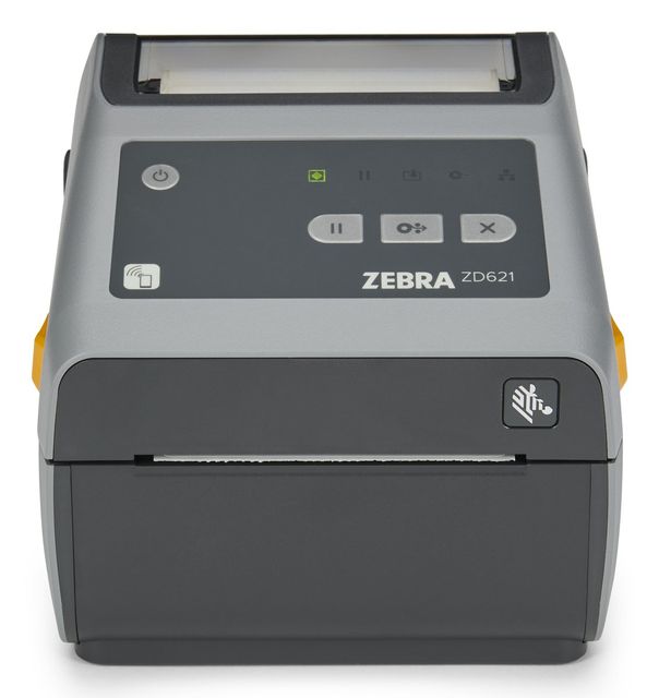 Zebra ZD6A042-D0EF00EZ ZD621 Stampante Termica Diretta Grigia Cablata Senza Fil…