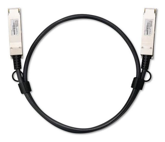 Zyxel DAC100G-1M-ZZ0101F cavo InfiniBand e in fibra ottica QSFP28 DAC Nero