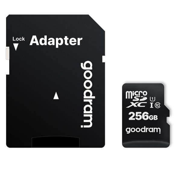 GOODRAM M1AA - Scheda di memoria flash (adattatore a SD in dotazione) - 256 GB …