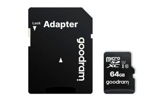 GOODRAM M1AA - Scheda di memoria flash (adattatore a SD in dotazione) - 64 GB -…
