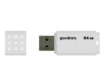 GOODRAM UME2 - Chiavetta USB - 64 GB - USB 2.0 - bianco