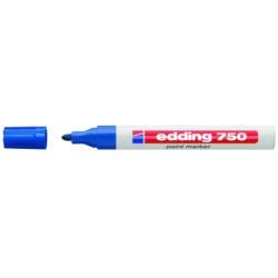 edding 750 paint - Marcatore - permanente - blu - inchiostro pigmentato - 2-4 mm
