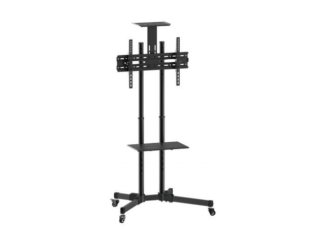 equip - Carrello - per pannello piatto/dotazione AV - acciaio - dimensione sche…
