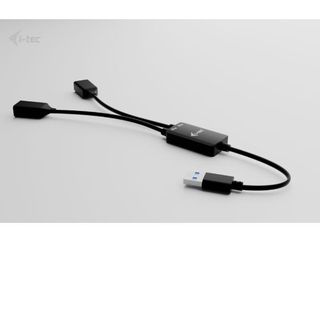 i-tec USB-A Cable HUB 2 port (2x USB-A), 0,1 m, USB A, 2 x USB A, USB 3.2 Gen 1…