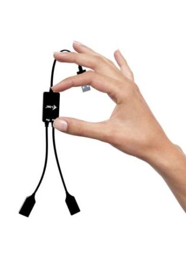 i-tec USB-A Cable HUB 2 port (2x USB-A), 0,1 m, USB A, 2 x USB A, USB 3.2 Gen 1…