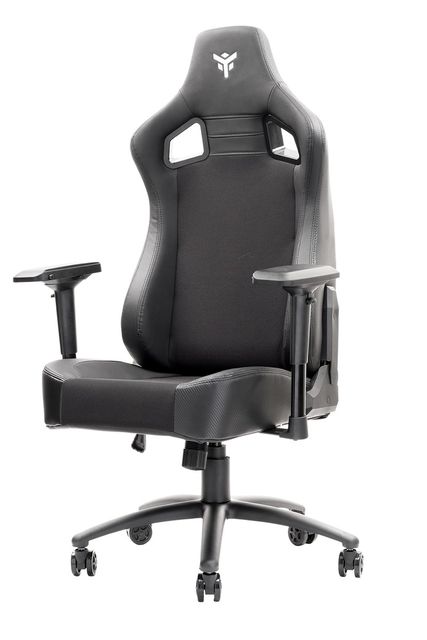 iTek Gaming Chair SCOUT PM30 - PVC, Doppio Cuscino - Nero/Bianco