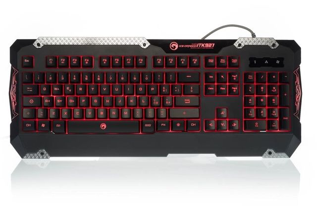 iTek Scorpion ICE Dragon Gaming Keyboard, Nero - Layout ITA