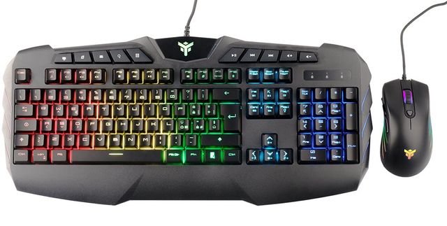 iTek T20 Gaming Combo Tastiera/Mouse - Layout ITA