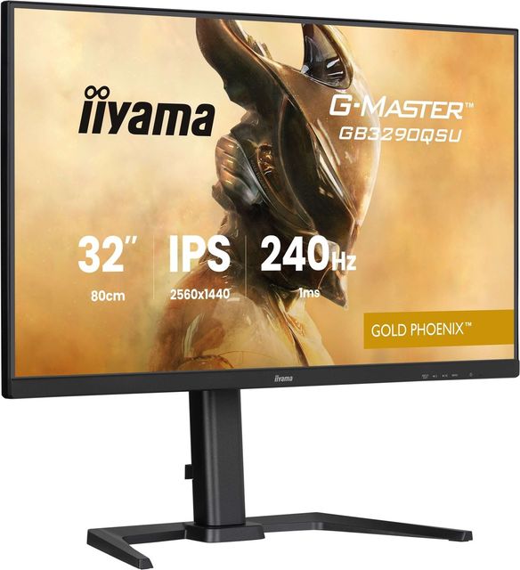 iiyama GB3290QSU-B1 Monitor da gioco G-Master 32" IPS QHD 240Hz 1ms 2xHDMI DP H…