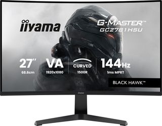 iiyama GC2781HSU-B1 Monitor da gioco G-Master 27" VA FHD 144Hz 1ms 1500R HDMI D…