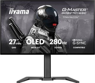 iiyama GOB2701QSC-B1 Monitor da gioco G-Master Titan Falcon 27" OLED QHD 280Hz …