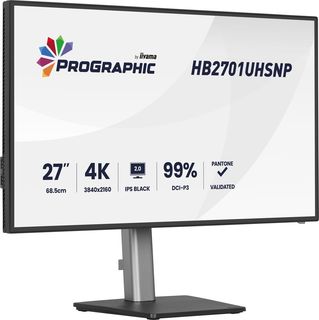 iiyama HB2701UHSNP-B1 Monitor ProGraphic 27" IPS NERO 2.0 4K 450cd Dock USB-C 9…