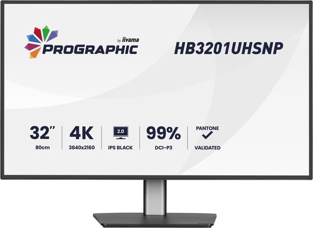 iiyama ProGraphic HB3201UHSNP-B1 Monitor PC 80 cm (31.5") 3840 x 2160 Pixel 4K …