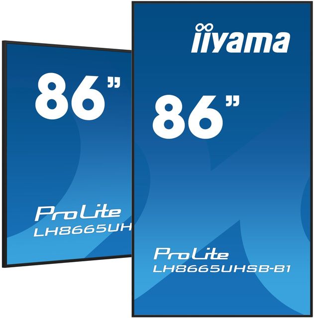 iiyama ProLite LH8665UHSB-B1 - 86" Categoria diagonale Display LCD retroillumin…