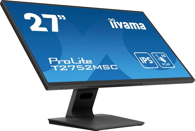 iiyama ProLite T2752MSC-B1 - Monitor a LED - 27" - touchscreen - 1920 x 1080 Fu…