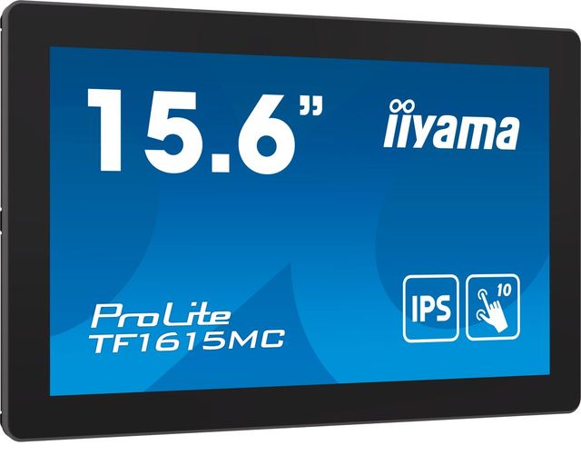 iiyama ProLite TF1615MC-B1 - Monitor a LED - 15.6" - telaio aperto - touchscree…