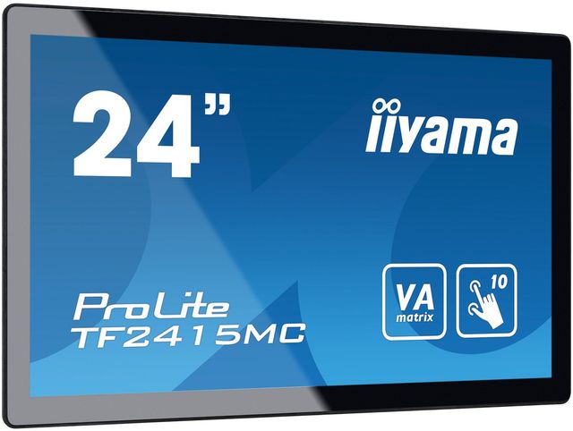 iiyama ProLite TF2415MC-B2 - Monitor a LED - 23.8" - telaio aperto - touchscree…