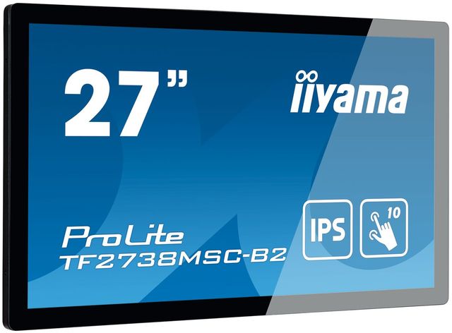iiyama ProLite TF2738MSC-B2 - Monitor a LED - 27" - telaio aperto - touchscreen…