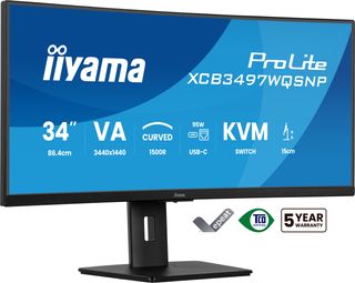 iiyama ProLite XCB3497WQSNP-B1, 86,4 cm (34?), 3440 x 1440 Pixel, UltraWide Qua…