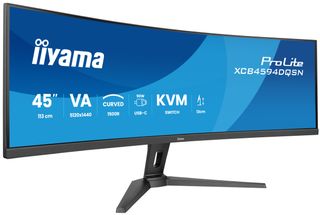iiyama ProLite XCB4594DQSN-B1 - Monitor a LED - curvato - 45" (44.5" visualizza…