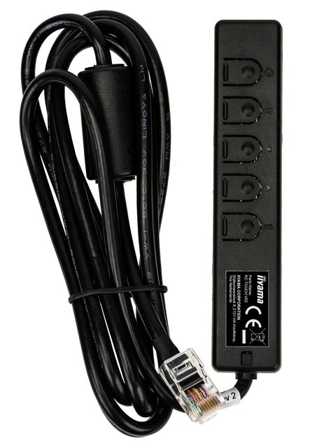iiyama RC TOUCHV01 Pannello di Controllo Cablato per Monitor della Serie TFxx34