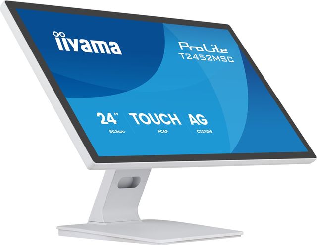 iiyama T2452MSC-W2AG Monitor Touch ProLite 24" IPS FHD PCAP 10-punti DeepContra…