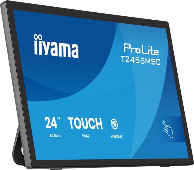 iiyama T2455MSC-B2 Monitor Touch ProLite 24" IPS FHD PCAP 10 punti 120Hz USB 3.…
