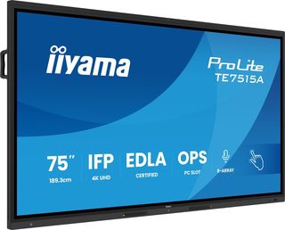 iiyama TE7515A-B2AG Pannello Piatto Interattivo IFP 75" VA 4K IR 40 punti 550cd…