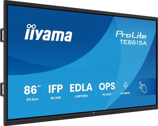 iiyama TE8615A-B2AG Pannello Piatto Interattivo IFP 86" IPS 4K IR 40 punti 550c…
