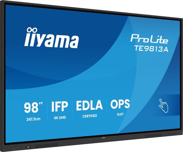 iiyama TE9813A-B2AG Pannello Piatto Interattivo di Grande Formato IFP 98" IPS 4…