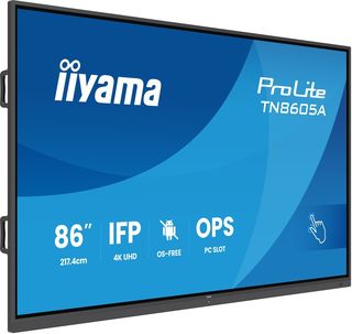 iiyama TN8605A-B1AG Display Interattivo 86" IPS 4K IR 40-punti 500cd DeepContra…