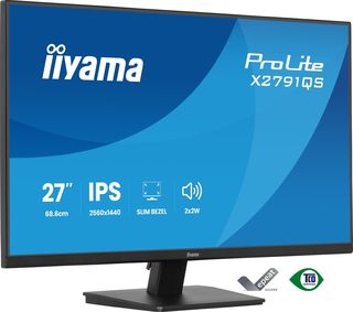 iiyama X2791QS-B1 Monitor ProLite 27" IPS QHD 120Hz 350cd 1500:1 HDMI DP 2xUSB …