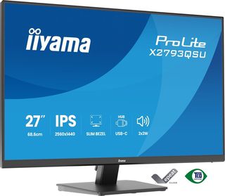 iiyama X2793QSU-B1 Monitor ProLite 27" IPS QHD HDMI DP 2xUSB