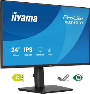 iiyama XB2491H-B1 Monitor ProLite 24" IPS FHD 120Hz 1ms 350cd 1500:1 HDMI DP HA…