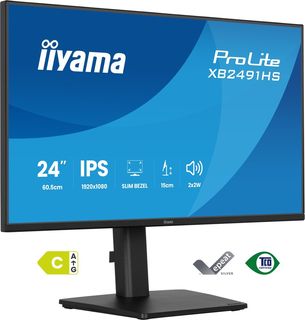 iiyama XB2491HS-B1 Monitor ProLite 23,8" IPS FHD 120Hz 1ms 350cd 1500:1 HDMI DP…