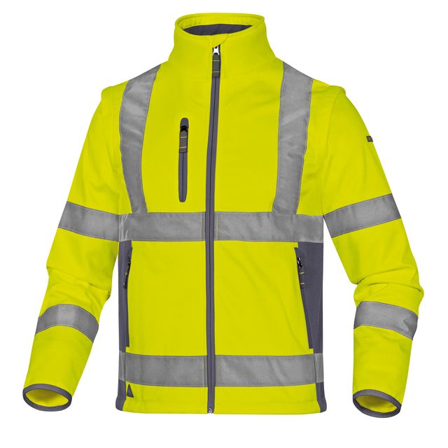 Giacca Softshell Moonlight 2 alta visibilità - poliestere - taglia XL - giallo …