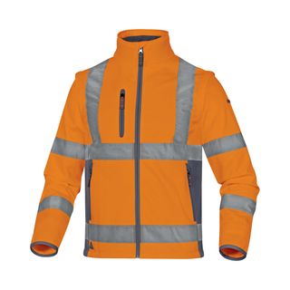 Giacca Softshell Moonlight 2 alta visibilità - poliestere - taglia XXL - aranci…