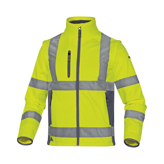 Giacca Softshell Moonlight 2 alta visibilità - poliestere - taglia XXL - giallo…