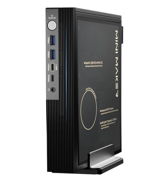 itek Mini PC Barebone - 1.4L- B760- 2xDDR5- 2xM.2- 2.5"- WiFi- BT- 2xType-C- 2x…