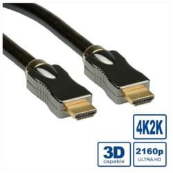 roline - Cavo HDMI con Ethernet - HDMI maschio a HDMI maschio - 1 m - a doppia …