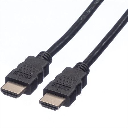 rotronic - Cavo HDMI con Ethernet - HDMI maschio a HDMI maschio - 1 m - scherma…