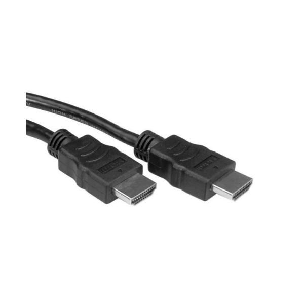 rotronic - Cavo HDMI con Ethernet - HDMI maschio a HDMI maschio - 3 m - scherma…